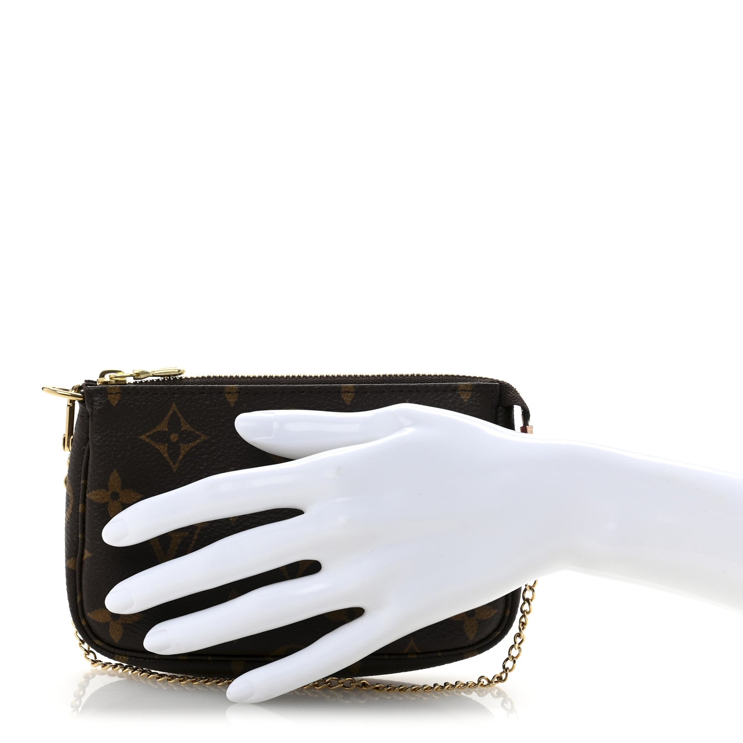 Louis Vuitton Monogram Mini Pochette Accessories 2 of 9
