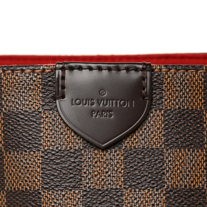Louis Vuitton Damier Ebene Caissa Hobo Cherry 13 of 17