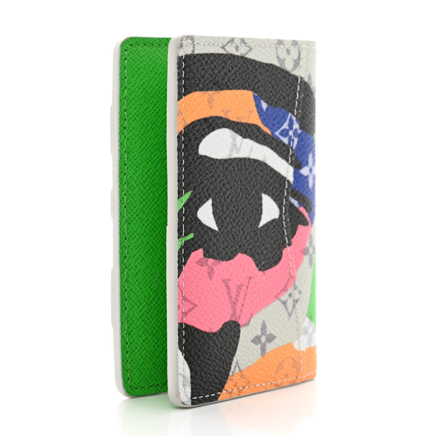 Monogram Portrait Pocket Organizer Multicolor