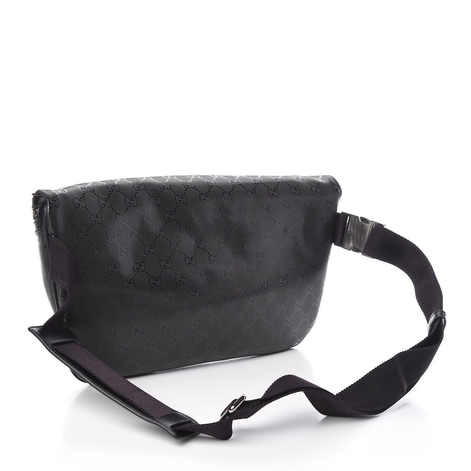 Gucci Imprime Monogram Belt Bag Black 3 of 10