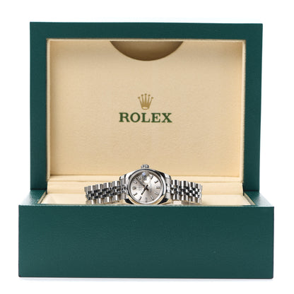 Rolex Stainless Steel 26mm Oyster Perpetual Datejust Watch Silver 179160 7 of 7