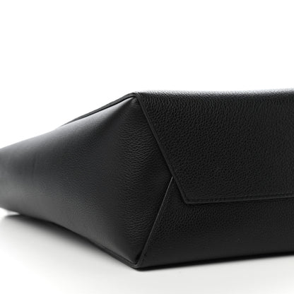 Celine Soft Grained Calfskin Small Sangle Bucket Bag Black 7 of 9