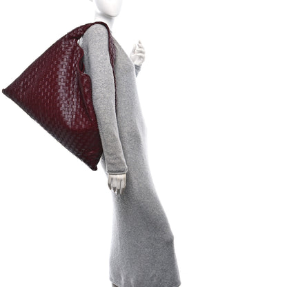 Bottega Veneta Calfskin Intrecciato Large Hop Barolo 2 of 9