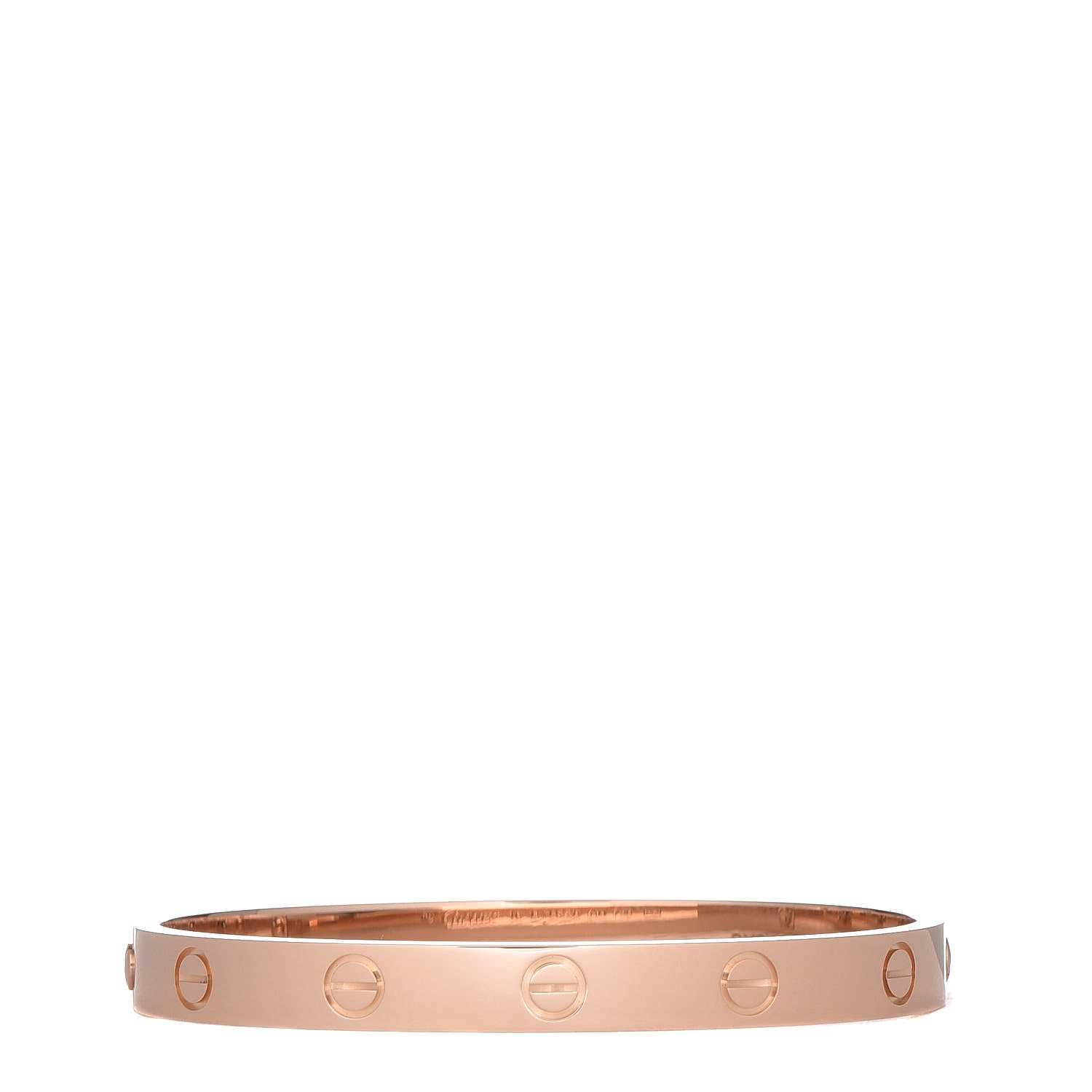 Cartier 18K Pink Gold LOVE Bracelet 16 3 of 8