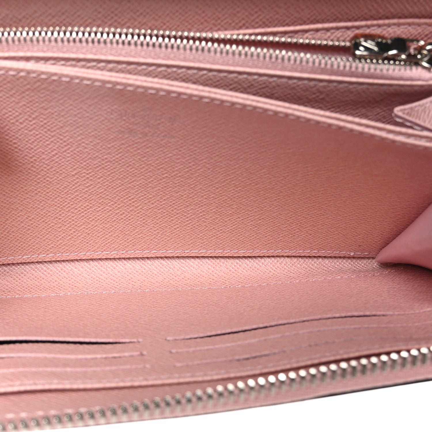 Louis Vuitton Epi Zippy Wallet Rose Ballerine 6 of 8