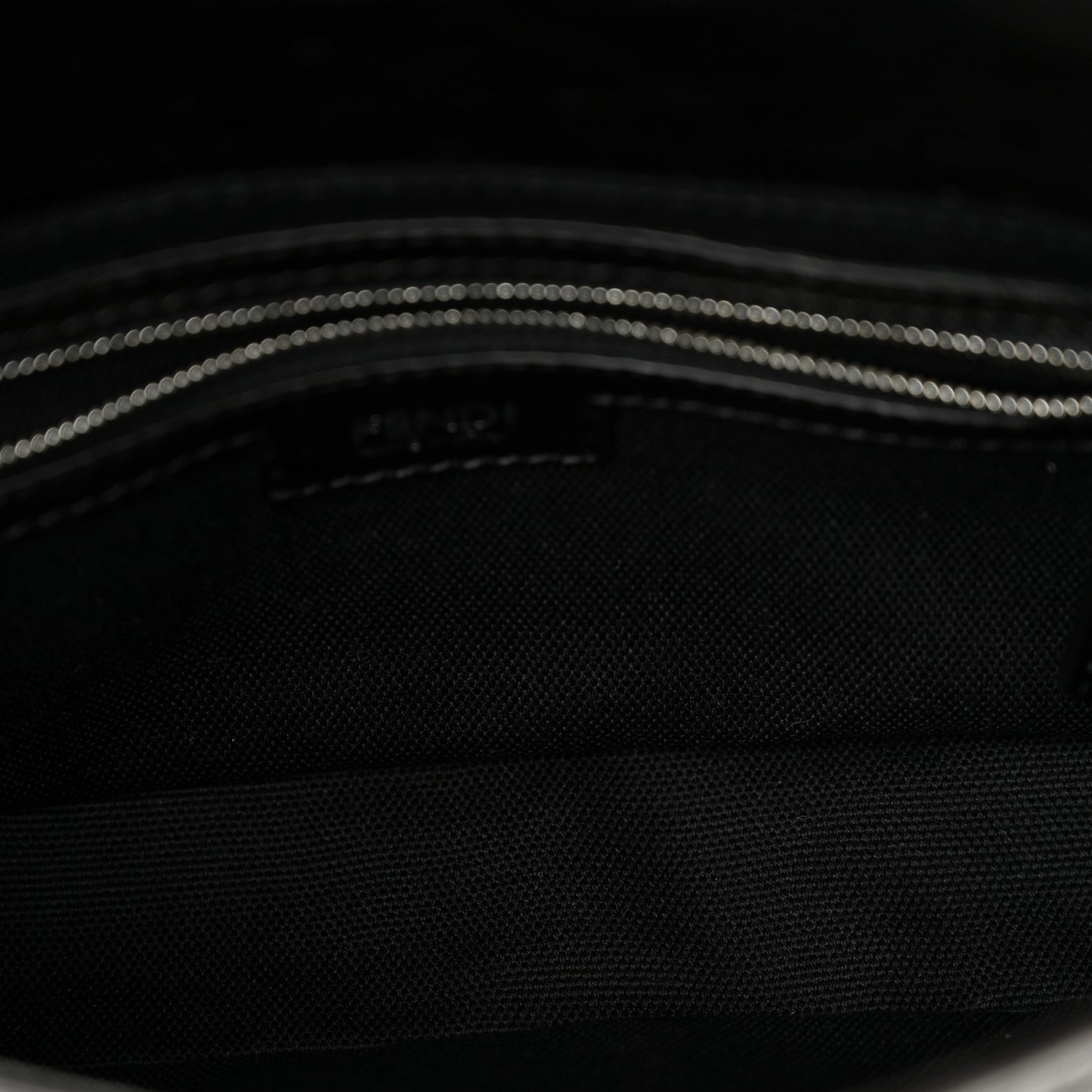 Crackled Calfskin Baguette 26424 Black