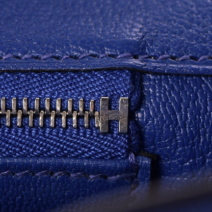 Hermes Togo Birkin 25 Bleu Electrique 17 of 34