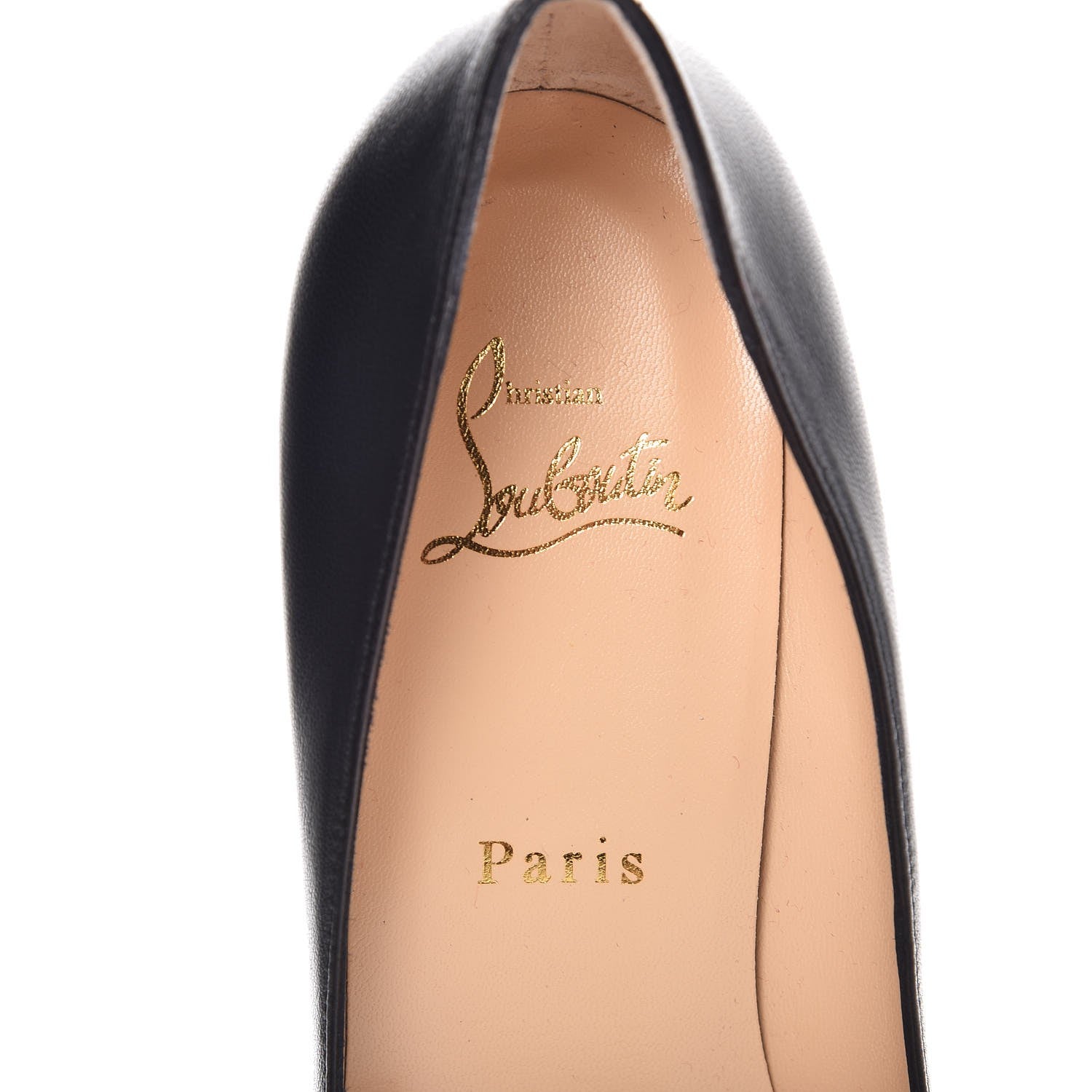 Christian Louboutin Shiny Nappa Simple 70 Pumps 39.5 Black 6 of 8