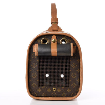 Louis Vuitton Monogram French Company Pet Carrier 6 of 13