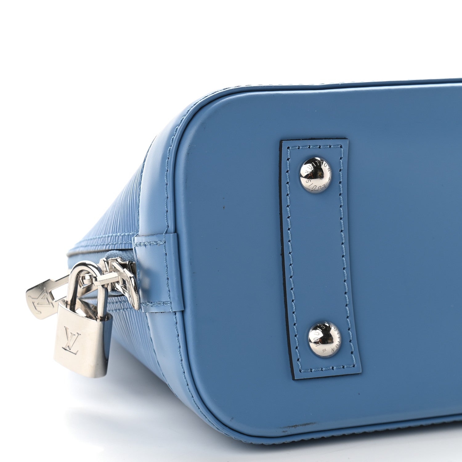Louis Vuitton Epi Jacquard Alma BB Bleuet 7 of 8