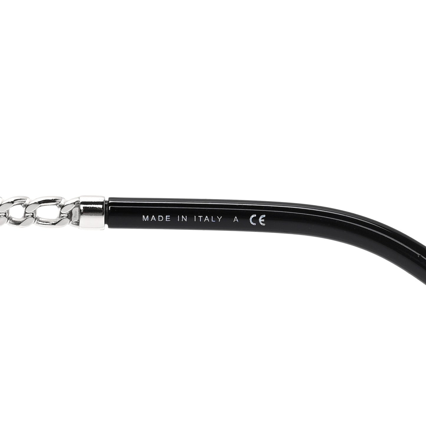 Round Chain Sunglasses 4245 Black
