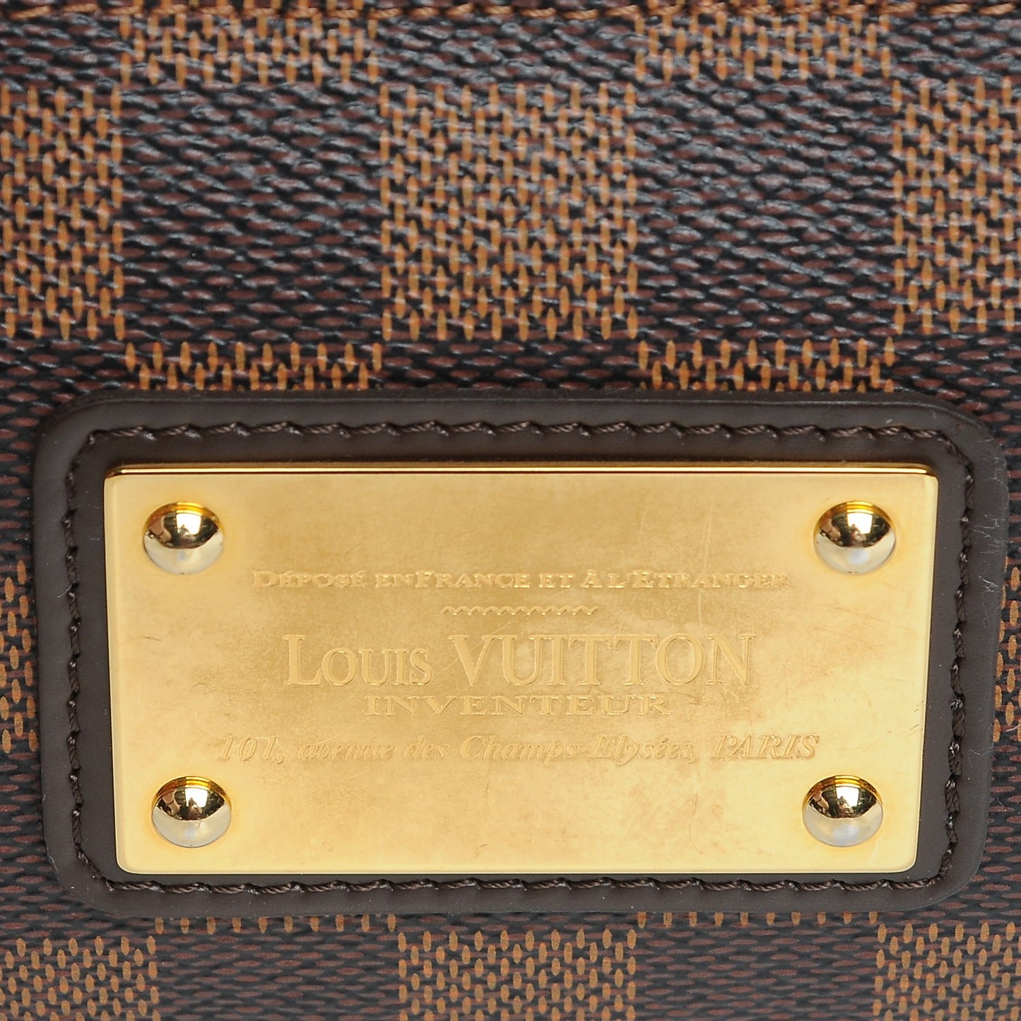 Damier Ebene Eva Clutch