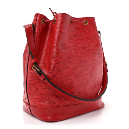 Louis Vuitton Epi Noe Castillan Red 3 of 18