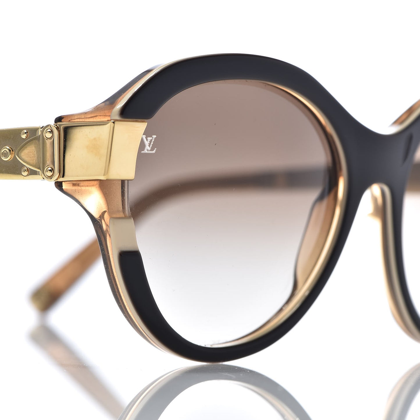 Petit Soupcon Cat Eye Sunglasses Z0487W Brown