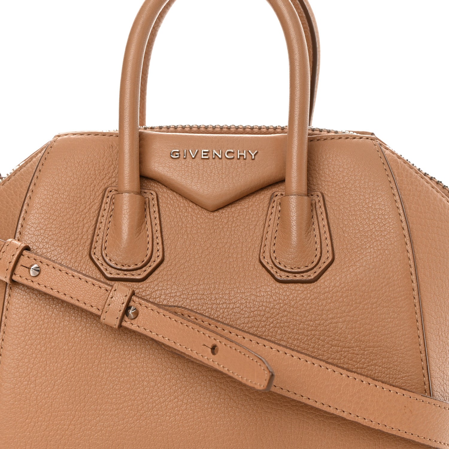 Givenchy Sugar Goatskin Mini Antigona Medium Beige 8 of 19