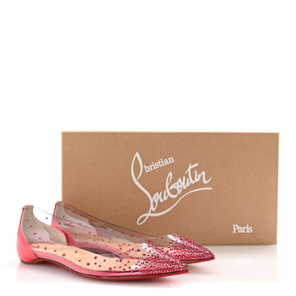 Christian Louboutin PVC Degrastrass Flats 37.5 Version Florida 9 of 9