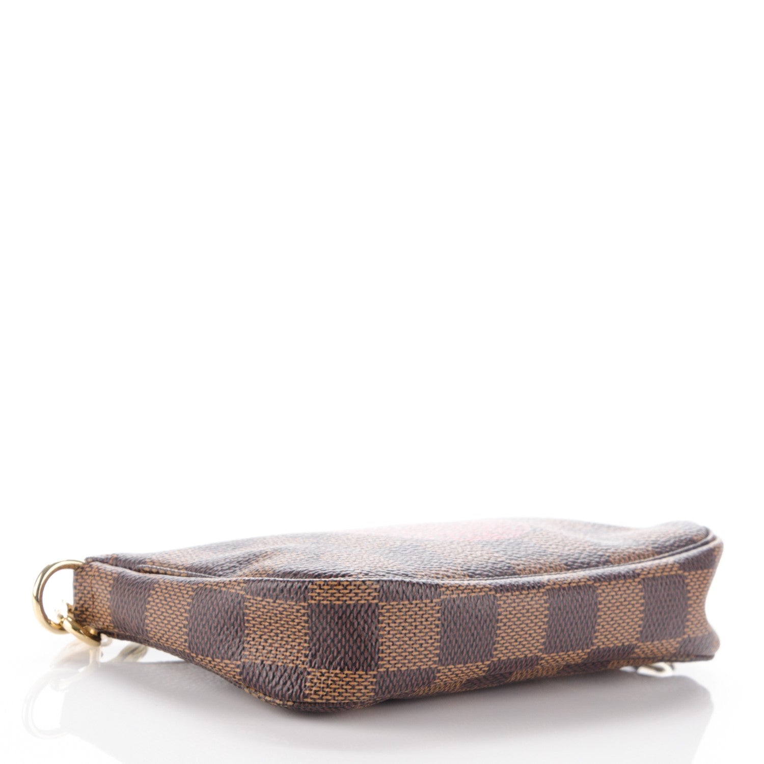 Louis Vuitton Damier Ebene Complice Trunks and Bags Mini Pochette Accessories Red 4 of 7