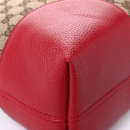 Gucci Monogram Medium Bree Shoulder Bag Red 14 of 14