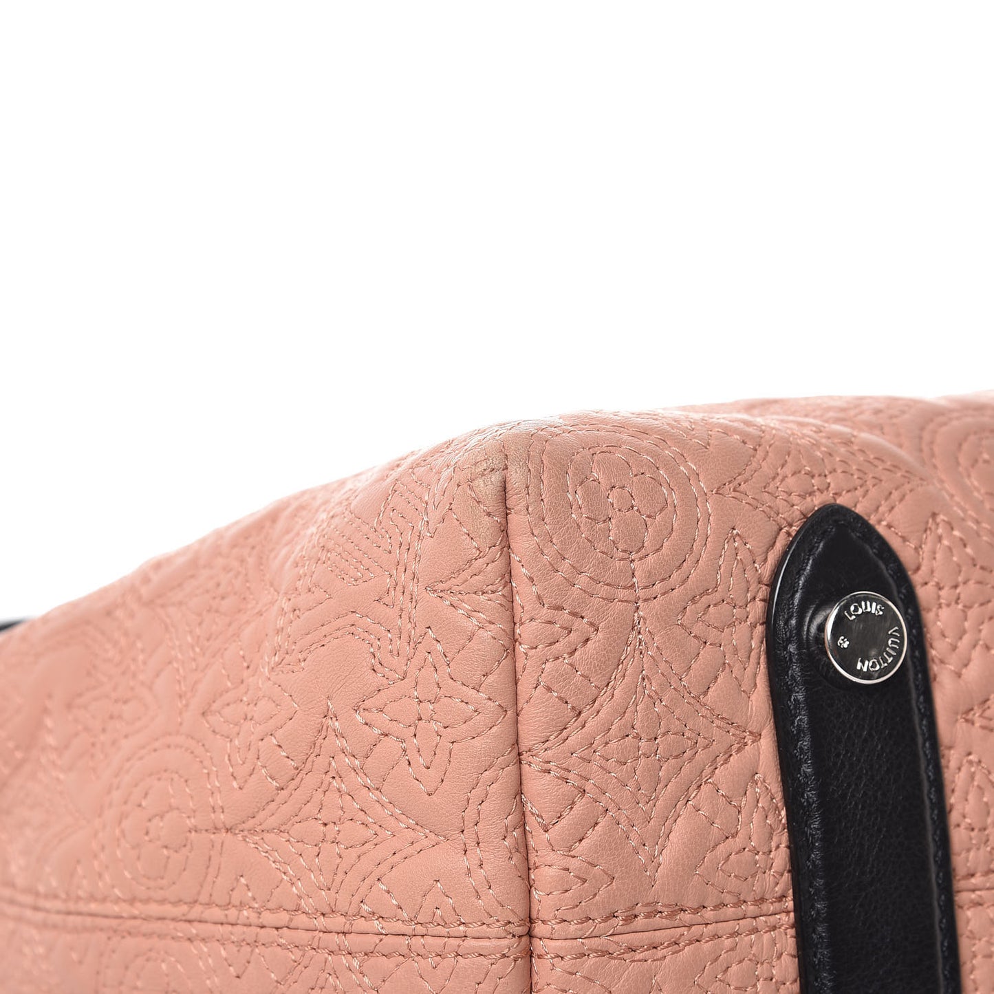 Monogram Lambskin Antheia Hobo PM Rose