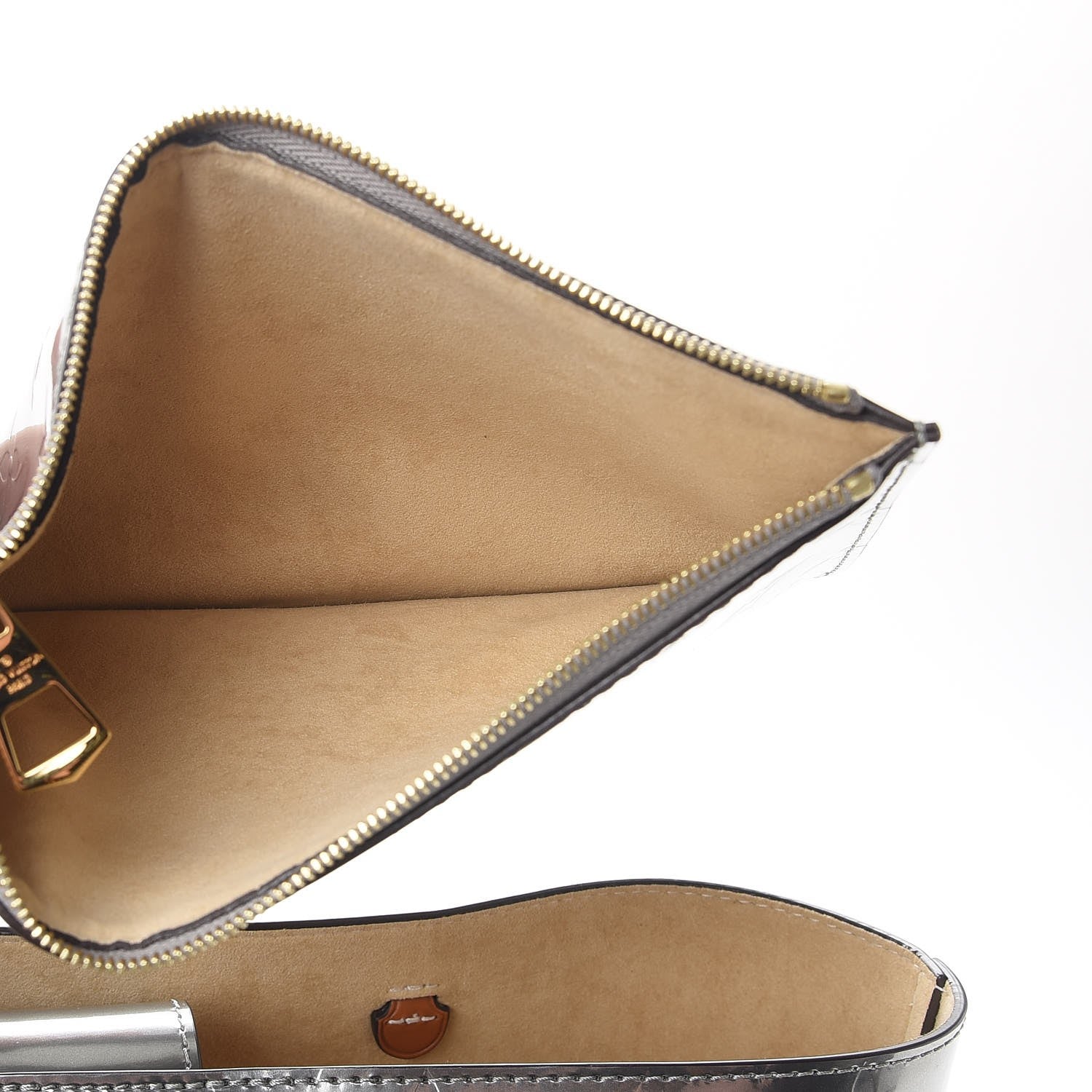 Louis Vuitton Vernis Long Beach PM Gris Metal 7 of 9