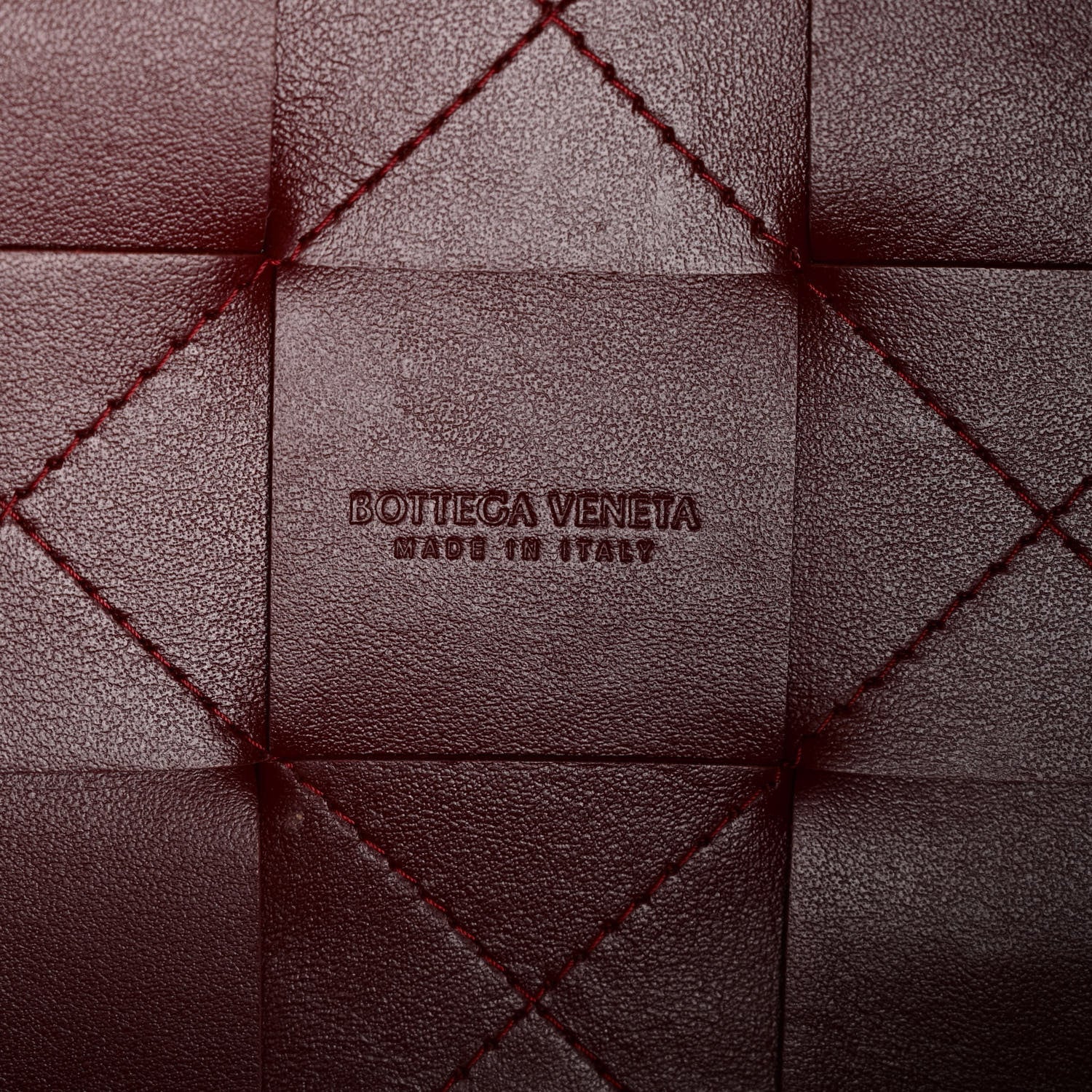 Bottega Veneta Nappa Maxi Intrecciato Small Cassette Bucket Bag Bordeaux 6 of 9