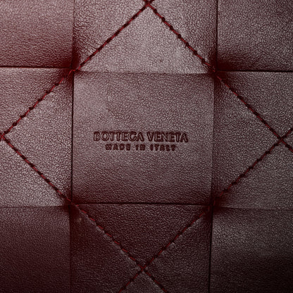 Bottega Veneta Nappa Maxi Intrecciato Small Cassette Bucket Bag Bordeaux 6 of 9
