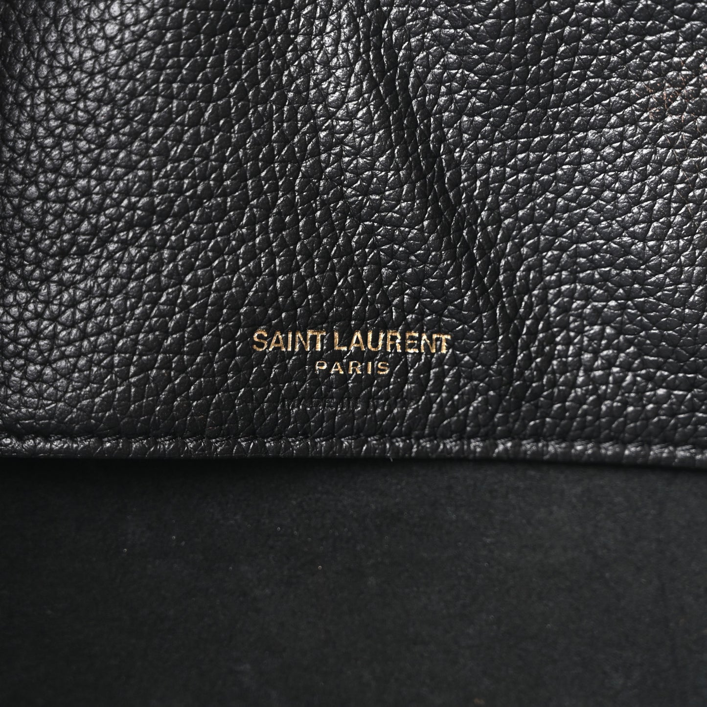 Grained Calfskin Small Supple Sac De Jour Black