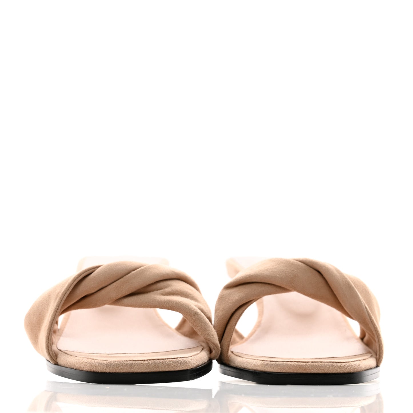 Suede Goatskin Giny 55 Sandals 38 Nude