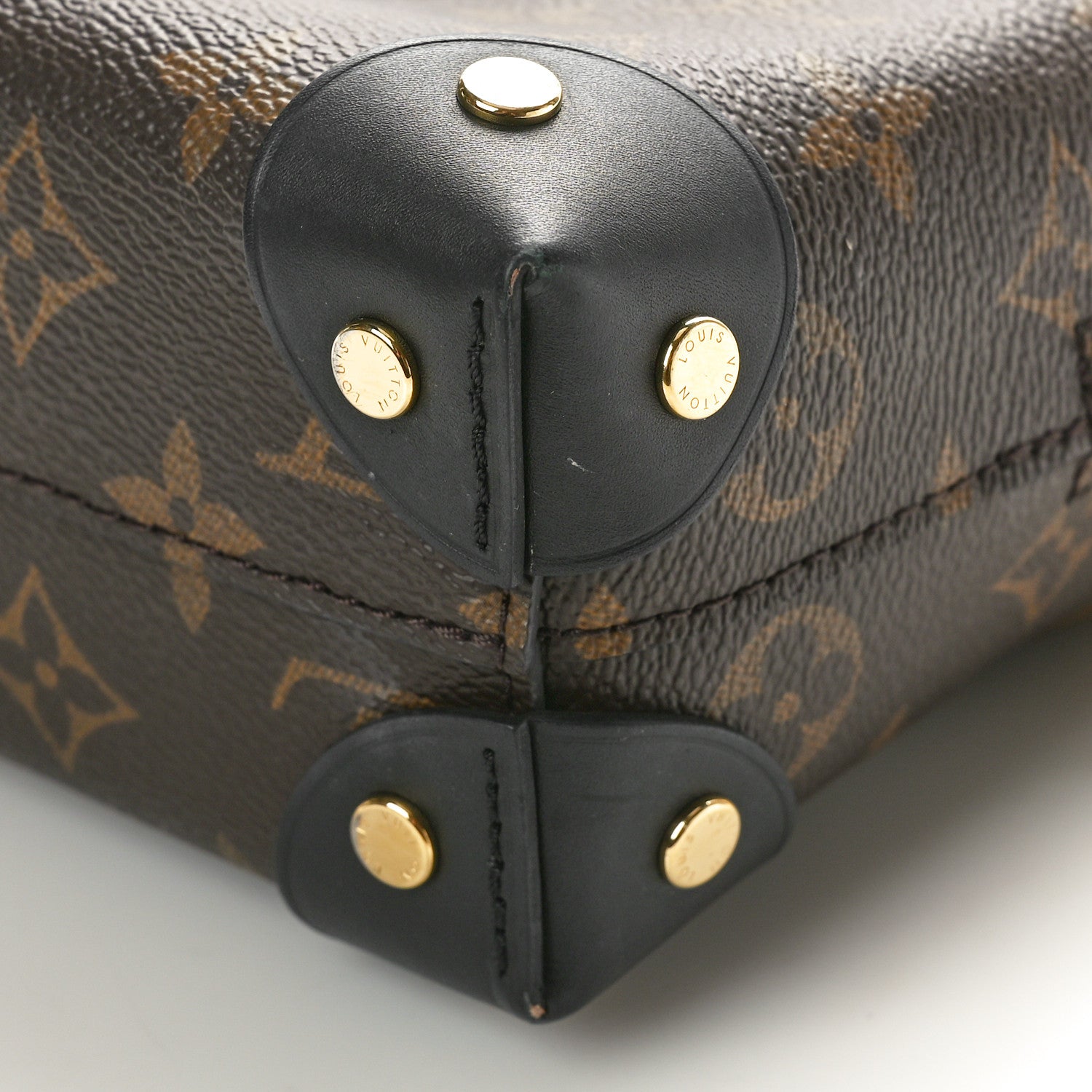Louis Vuitton Monogram Petite Malle Souple Black 9 of 9