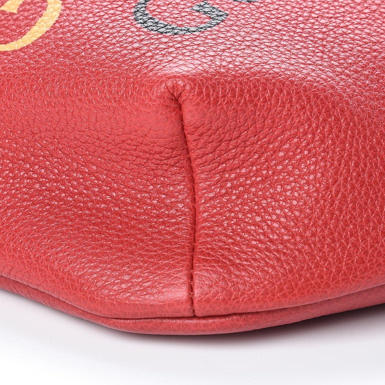 Gucci Grained Calfskin Logo Belt Bag Hibiscus Red 12 of 12
