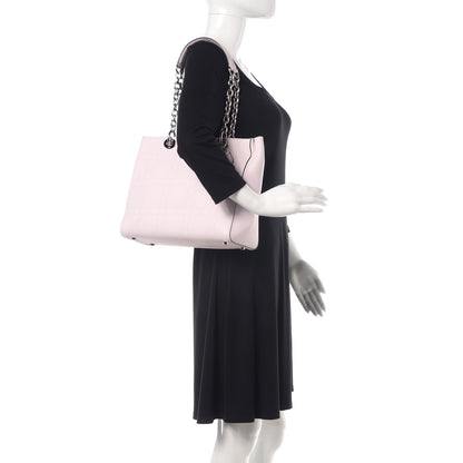 Christian Dior Grained Calfskin Cannage Small Ultradior Tote Light Pink 2 of 12