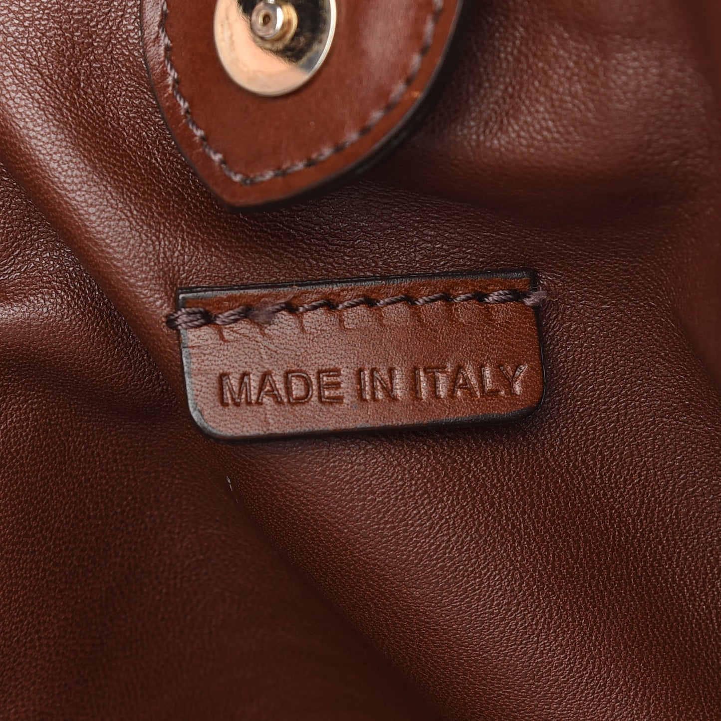 House Check Bridle Calfskin Medium Salisbury Tote Brown