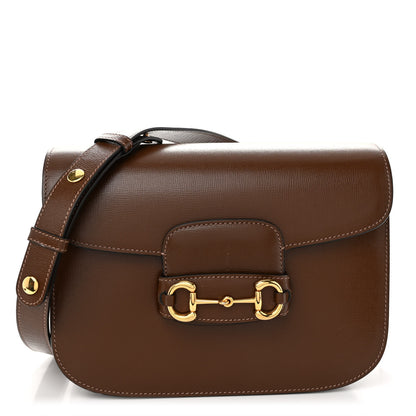 Gucci Azalea Calfskin Horsebit 1955 Shoulder Bag Brown Sugar 1 of 13