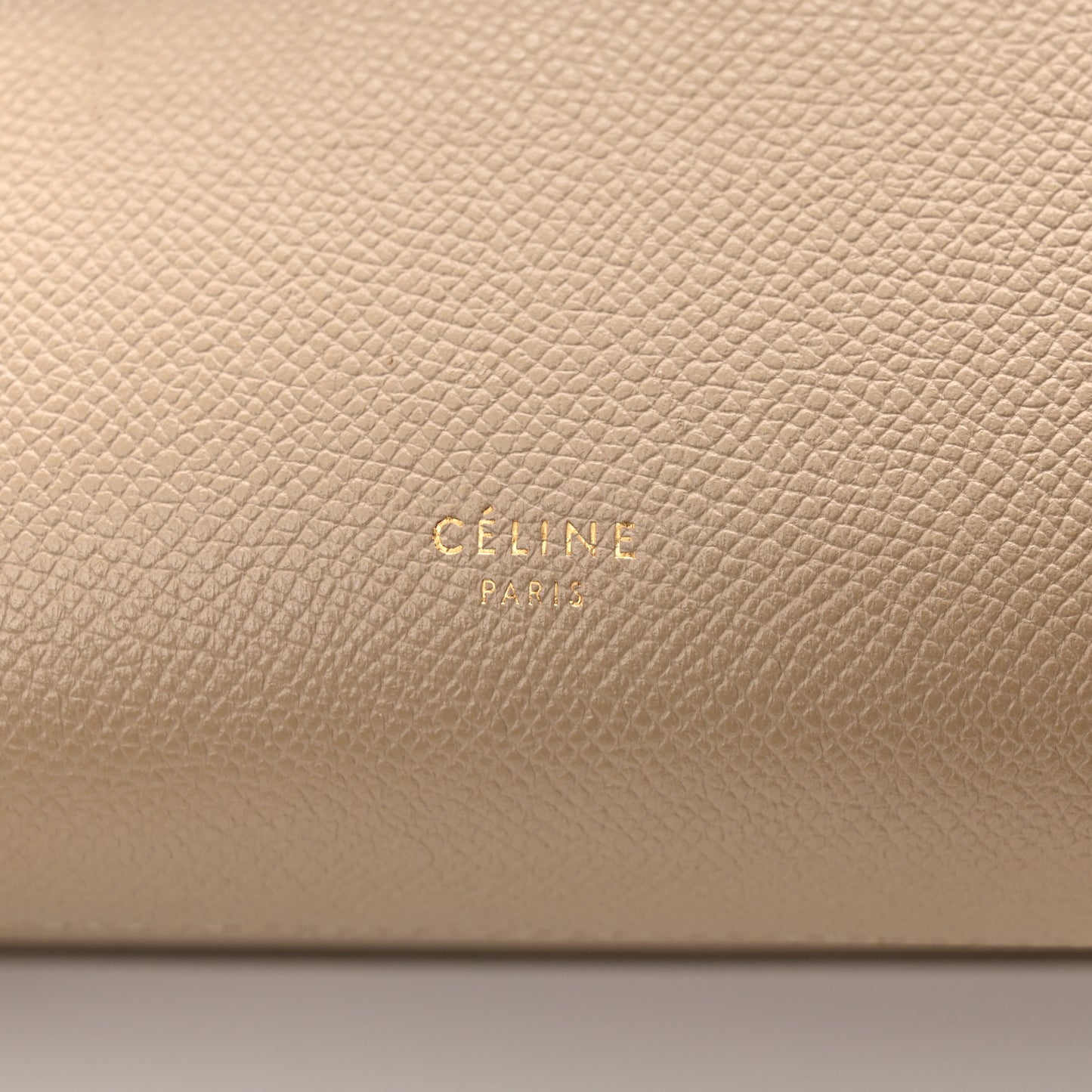 Grained Calfskin Nano Belt Bag Light Taupe