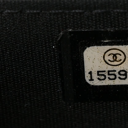 Chanel Caviar Sevruga Wallet on Chain WOC Black 8 of 14