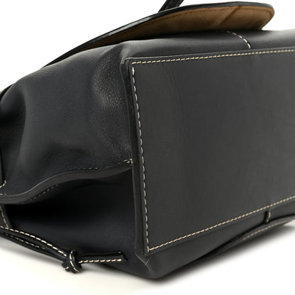 Loewe Calfskin Small Gate Tote Midnight Blue 8 of 9