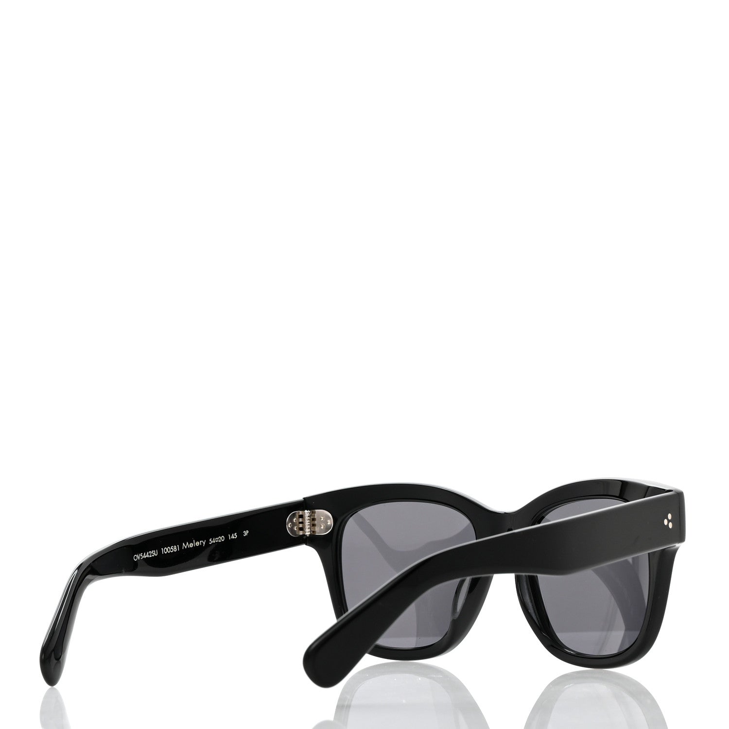 Oliver Peoples Acetate Polarized Melery Sunglasses OV5442SU Black 4 of 9