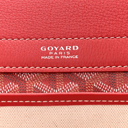 Goyard Goyardine Rouette PM Red 6 of 9