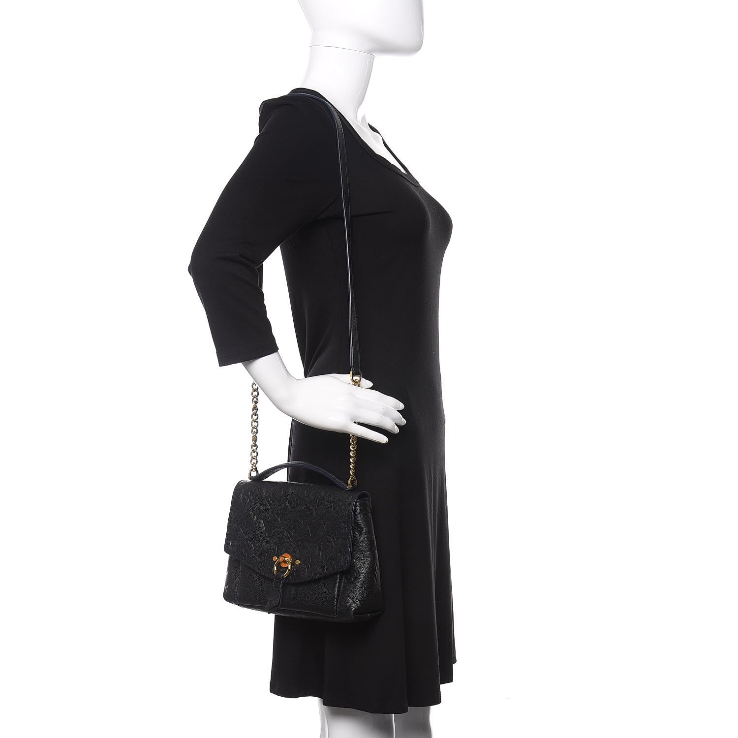 Louis Vuitton Empreinte Blanche BB Black 2 of 9