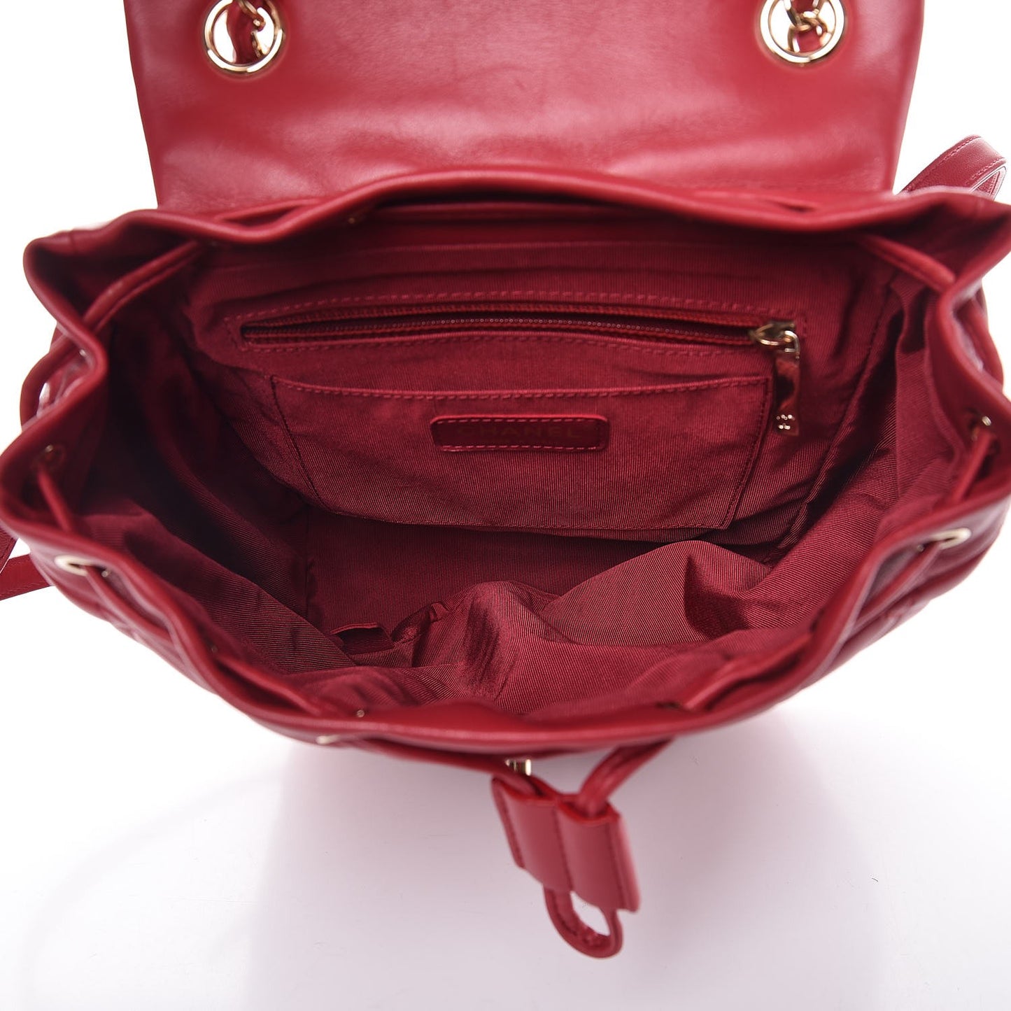 Lambskin Quilted Small Urban Spirit Backpack Dark Pink