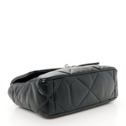 Chanel Lambskin Quilted Medium Chanel 19 Flap Black 4 of 11