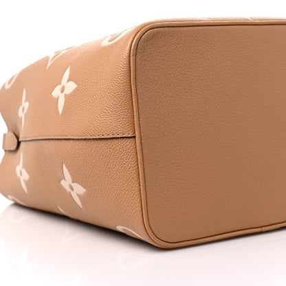 Louis Vuitton Empreinte Monogram Giant Neonoe MM Arizona Beige 8 of 9