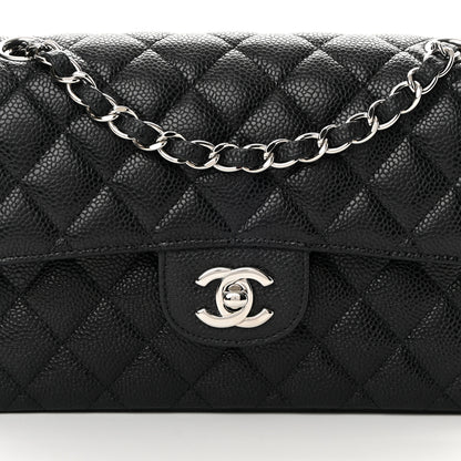 Chanel Caviar Quilted Small Double Flap Black 8 of 13