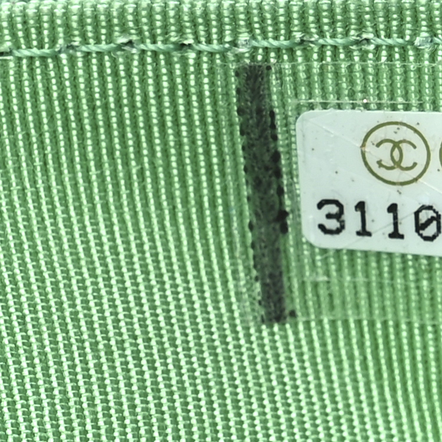Chanel Caviar Quilted Wallet On Chain WOC Light Green 7 of 11