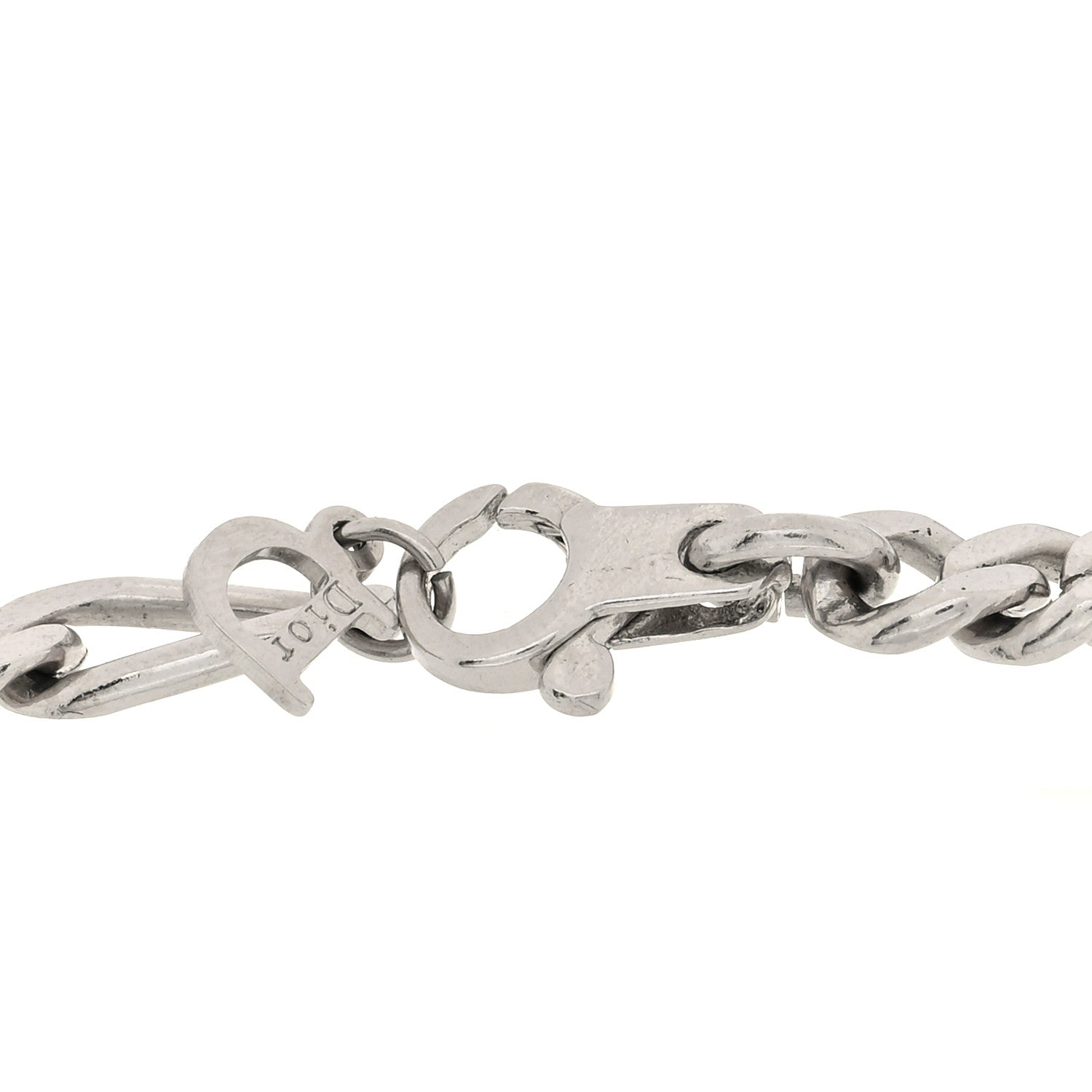 Christian Dior Metal Charm Bracelet Silver 4 of 4