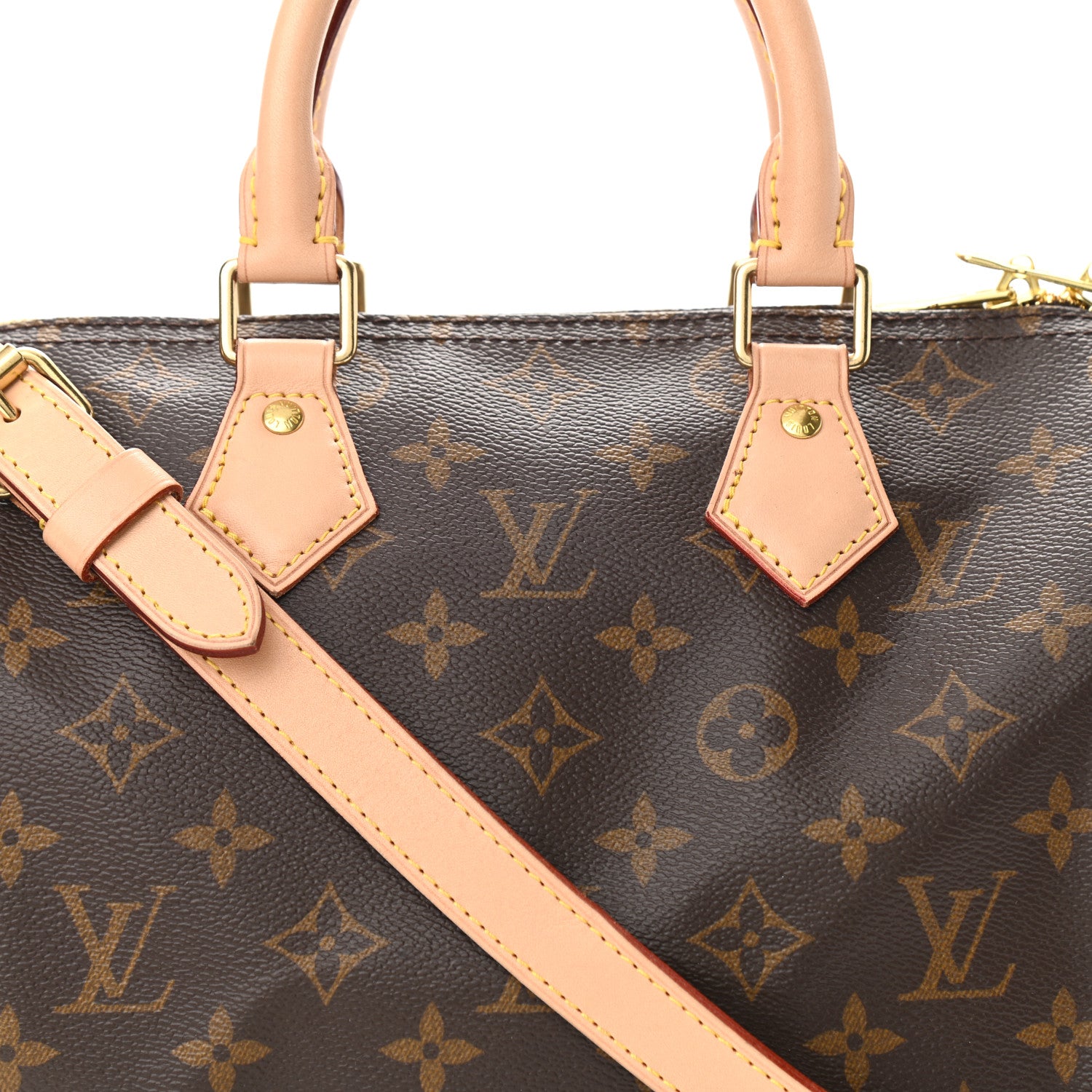 Louis Vuitton Monogram Speedy Bandouliere 25 8 of 13