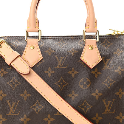 Louis Vuitton Monogram Speedy Bandouliere 25 8 of 13