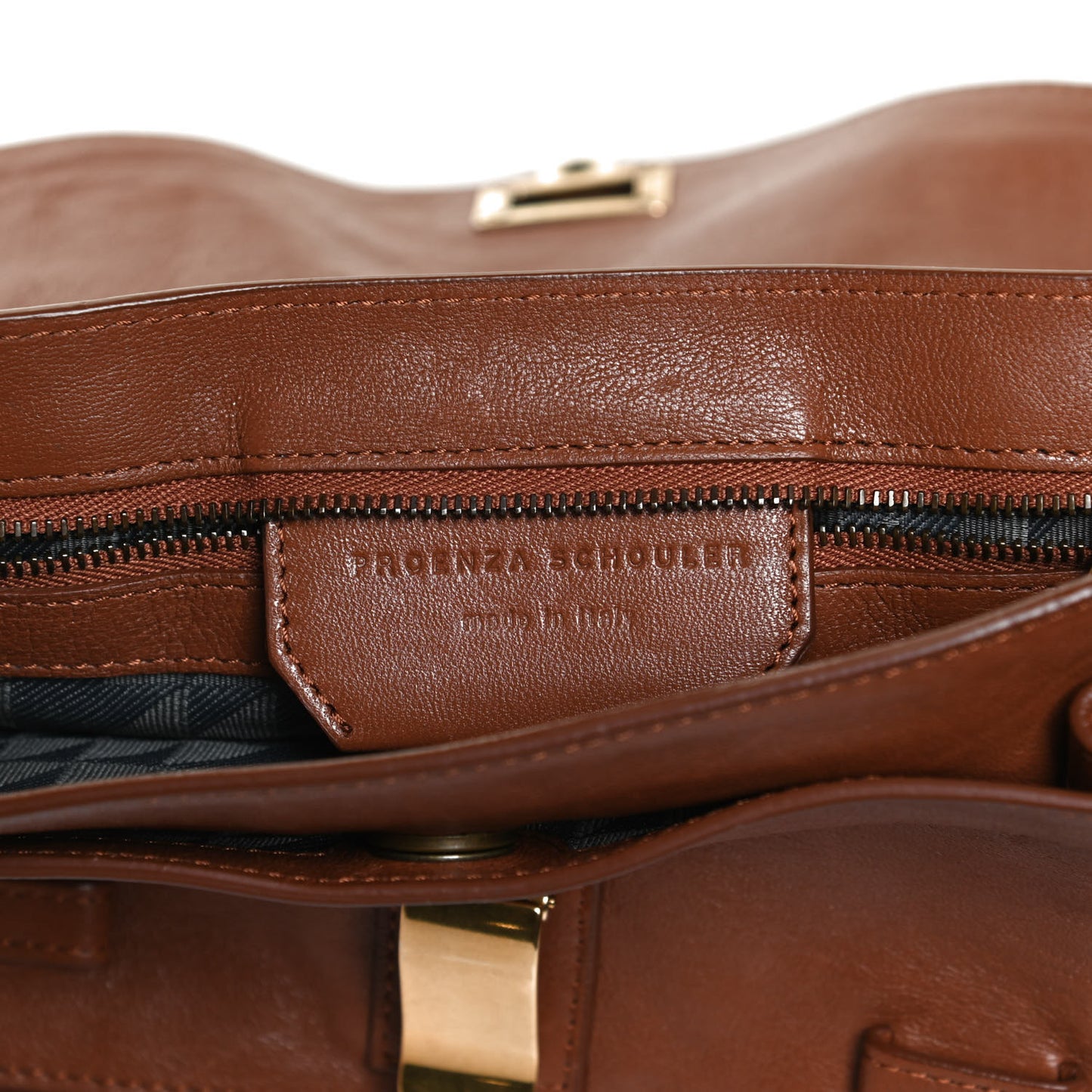 Lambskin Tiny PS1 Satchel Saddle