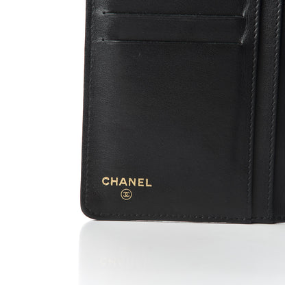 Chanel Caviar Quilted Boy Yen Wallet Black 6 of 9