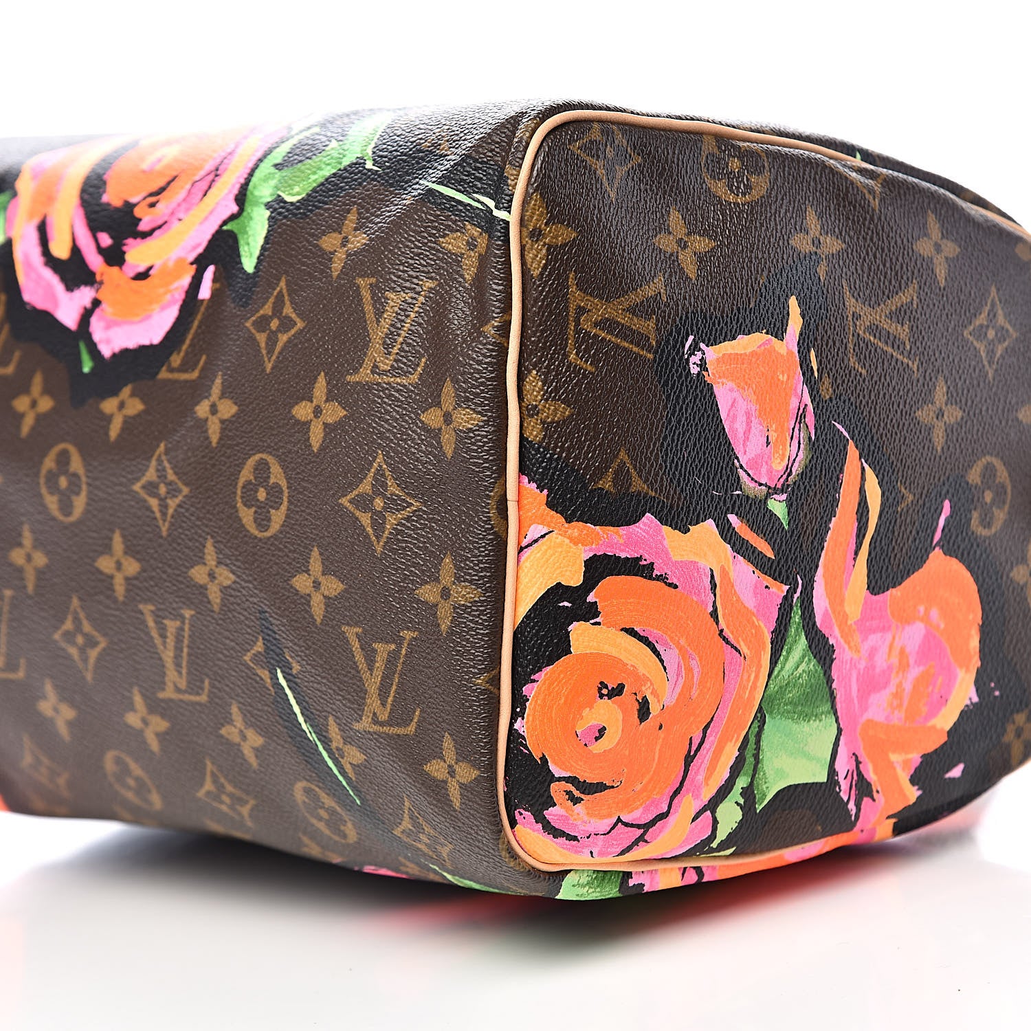 Louis Vuitton Monogram Roses Speedy 30 12 of 13